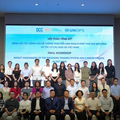 GreenCIC phối hợp tổ chức Hội thảo tổng kết Đánh giá tác động hệ thống ETS và tín chỉ các-bon tại Việt Nam